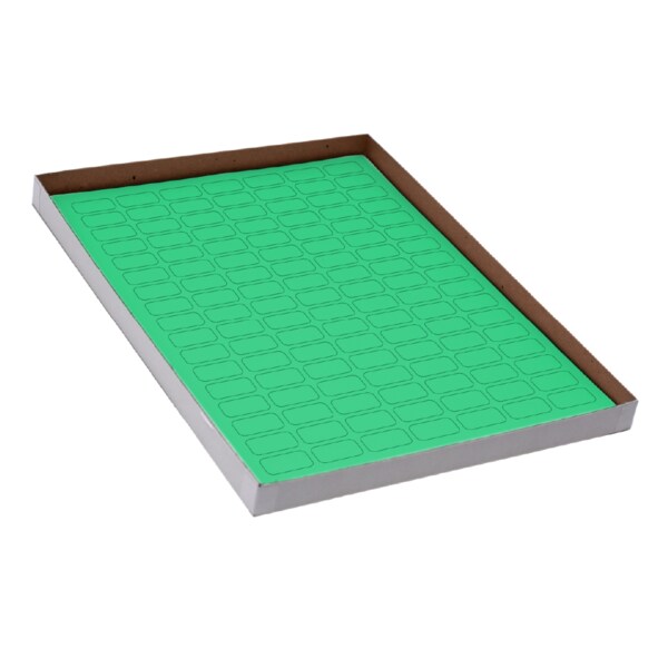 Cryo Label Laser Sheets  24x13mm for 0.5ml Tubes Green